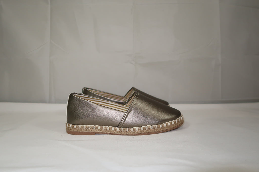 Mocasín alpargata Slip-On Chanel Inox- Estilo mediterráneo