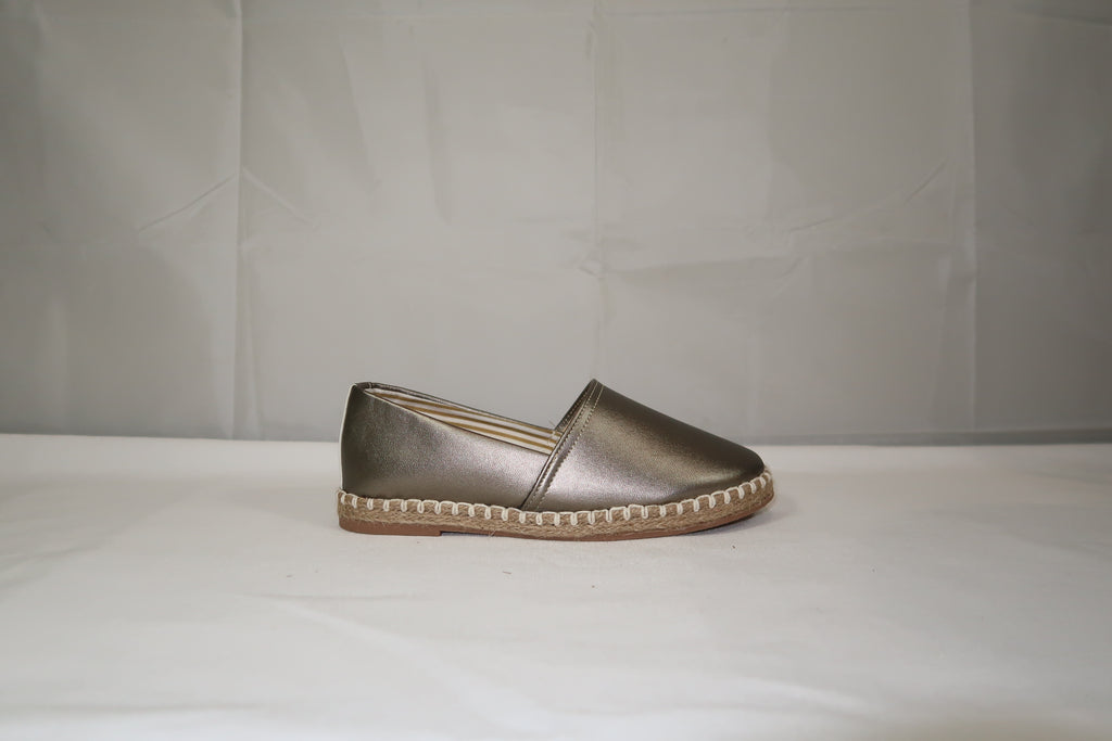 Mocasín alpargata Slip-On Chanel Inox- Estilo mediterráneo