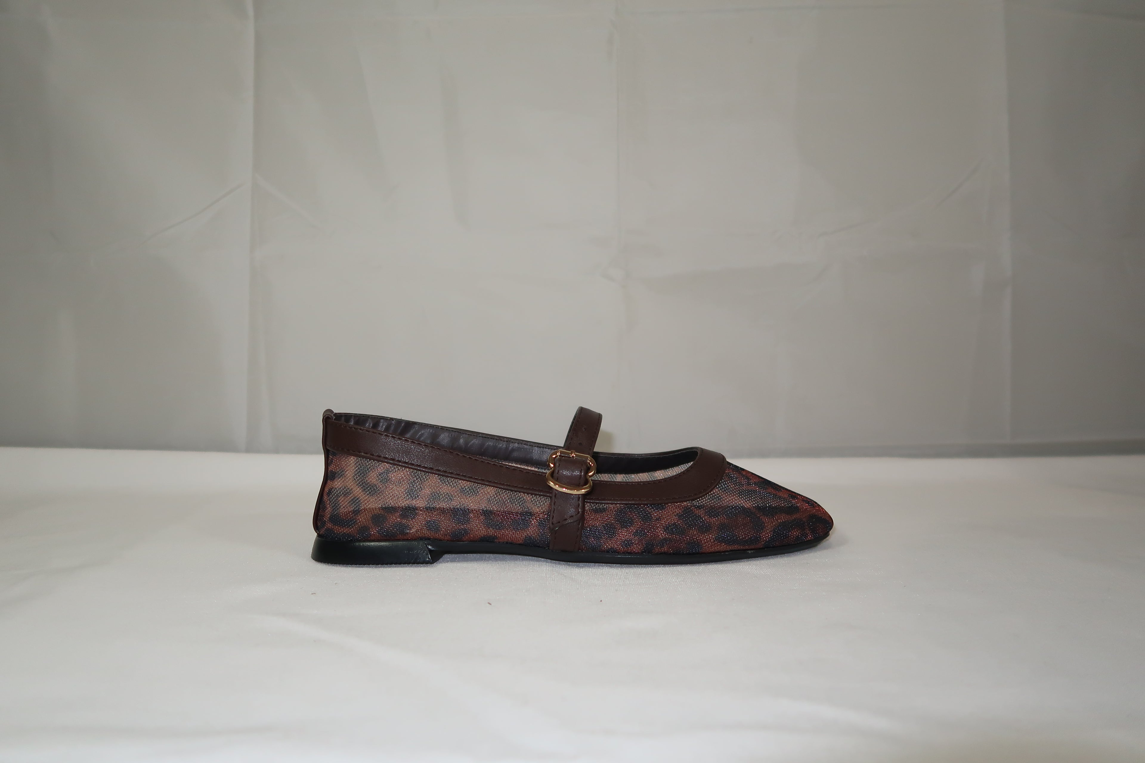 Flat Mary Jane- Emma - Estampado Animal Print - Elegancia Salvaje